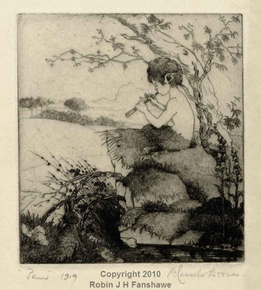 31 - Etching - 'Pan'