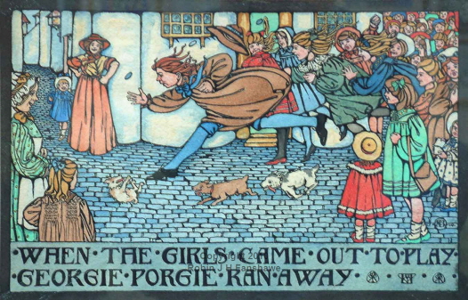 7 - 1st series nursery rhymes - 'Georgie-Porgie'