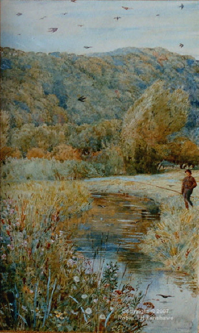 Title Unknown (believed to be 'The Bogie at Huntly in Summer')